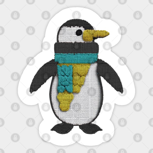 Resist-Penguin Sticker by Creatifly Graphic Tees